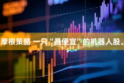 摩根策酪 一只“最便宜”的机器人股。