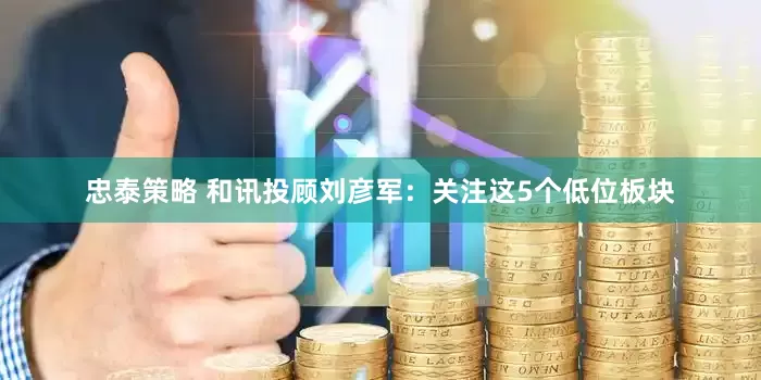忠泰策略 和讯投顾刘彦军:关注这5个低位板块